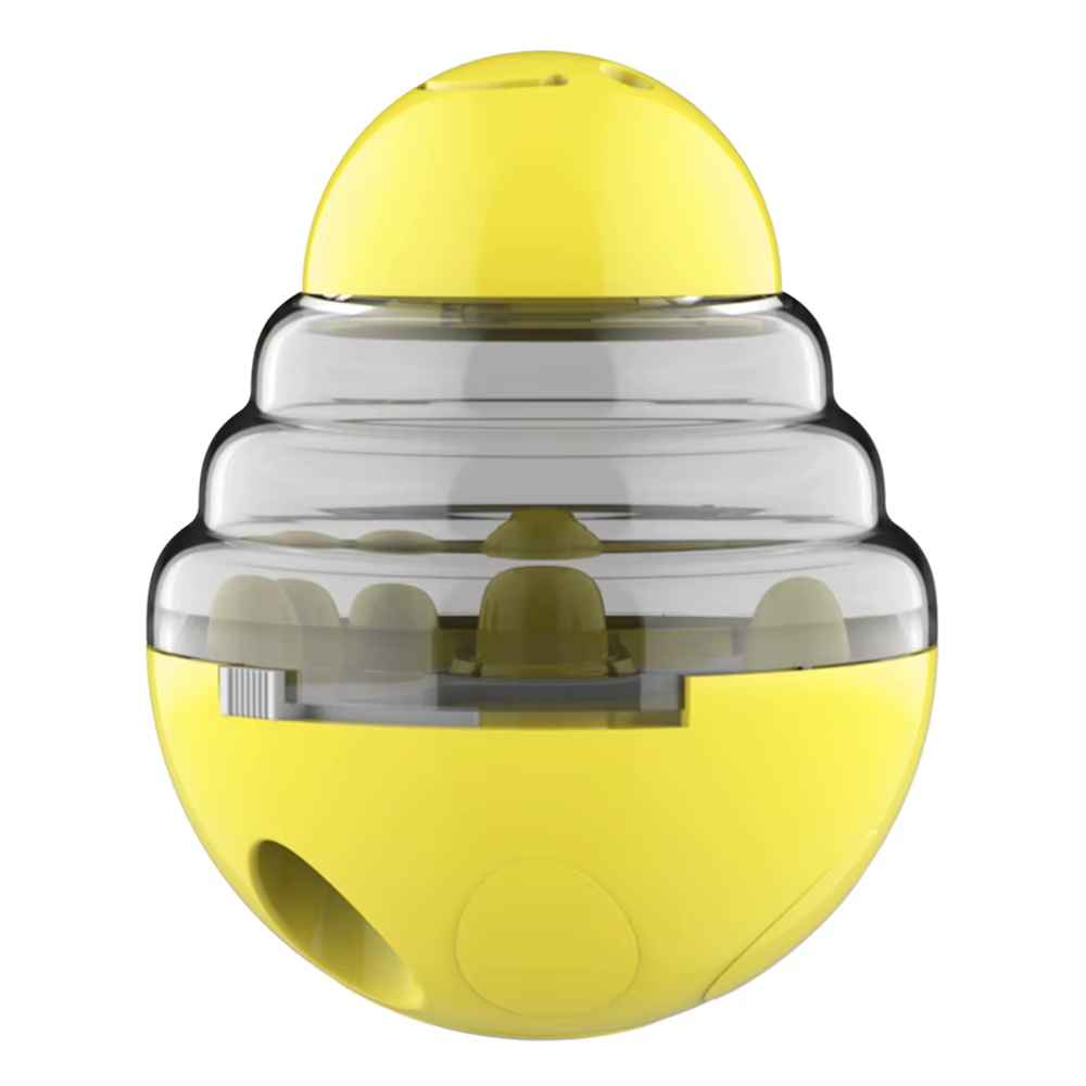 Dog Toy Treat Dispenser for Small Big Dogs Interactive Shaking Leakage Food Container Increases IQ Tumbler Pet Track Rolling Toy