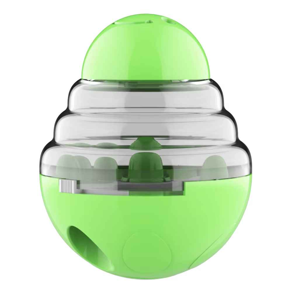 Dog Toy Treat Dispenser for Small Big Dogs Interactive Shaking Leakage Food Container Increases IQ Tumbler Pet Track Rolling Toy