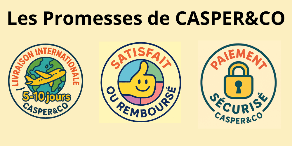 Badges Les promesses de CASPER&CO