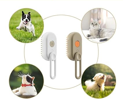 Pulvérisateur électrique pour massage, brosse à vapeur pour chat et chien Does not apply