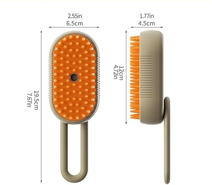 Pulvérisateur électrique pour massage, brosse à vapeur pour chat et chien Does not apply