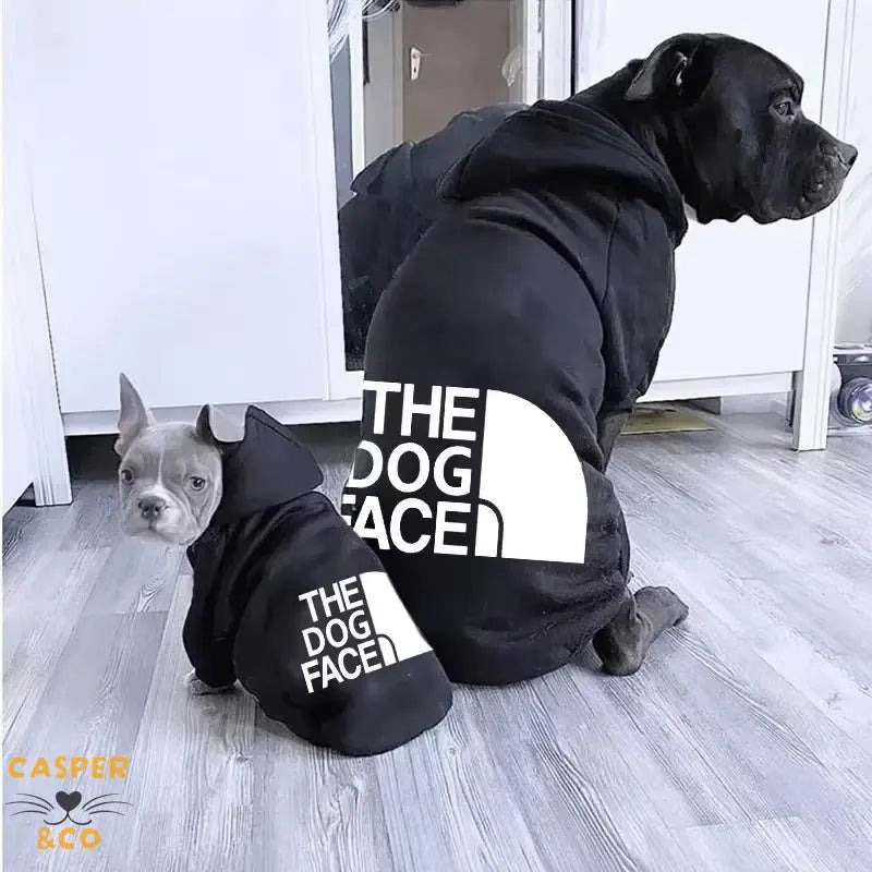 Sweatshirt pour chien The Dog Face - Vêtement chaud et confortable - Tissu doux et extensible - Toutes tailles disponibles - CASPER&CO