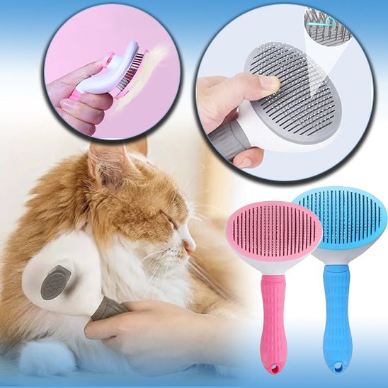 Brosse de toilettage pour animaux, poils longs et courts