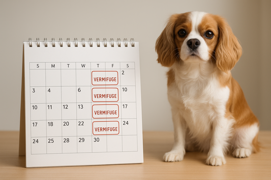 Calendrier-de-vermifugation-canine-quand-et-comment-vermifuger-votre-chien-efficacement CASPER&CO