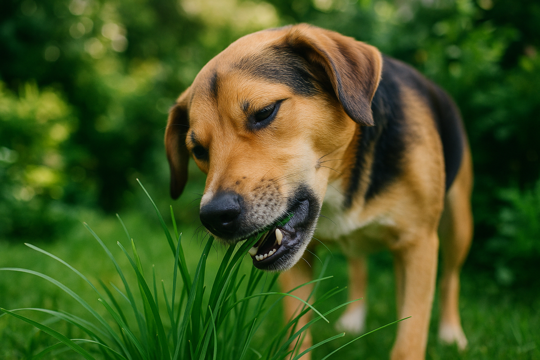 Pourquoi-mon-chien-mange-de-l-herbe-comportement-normal-ou-signe-d-alerte CASPER&CO