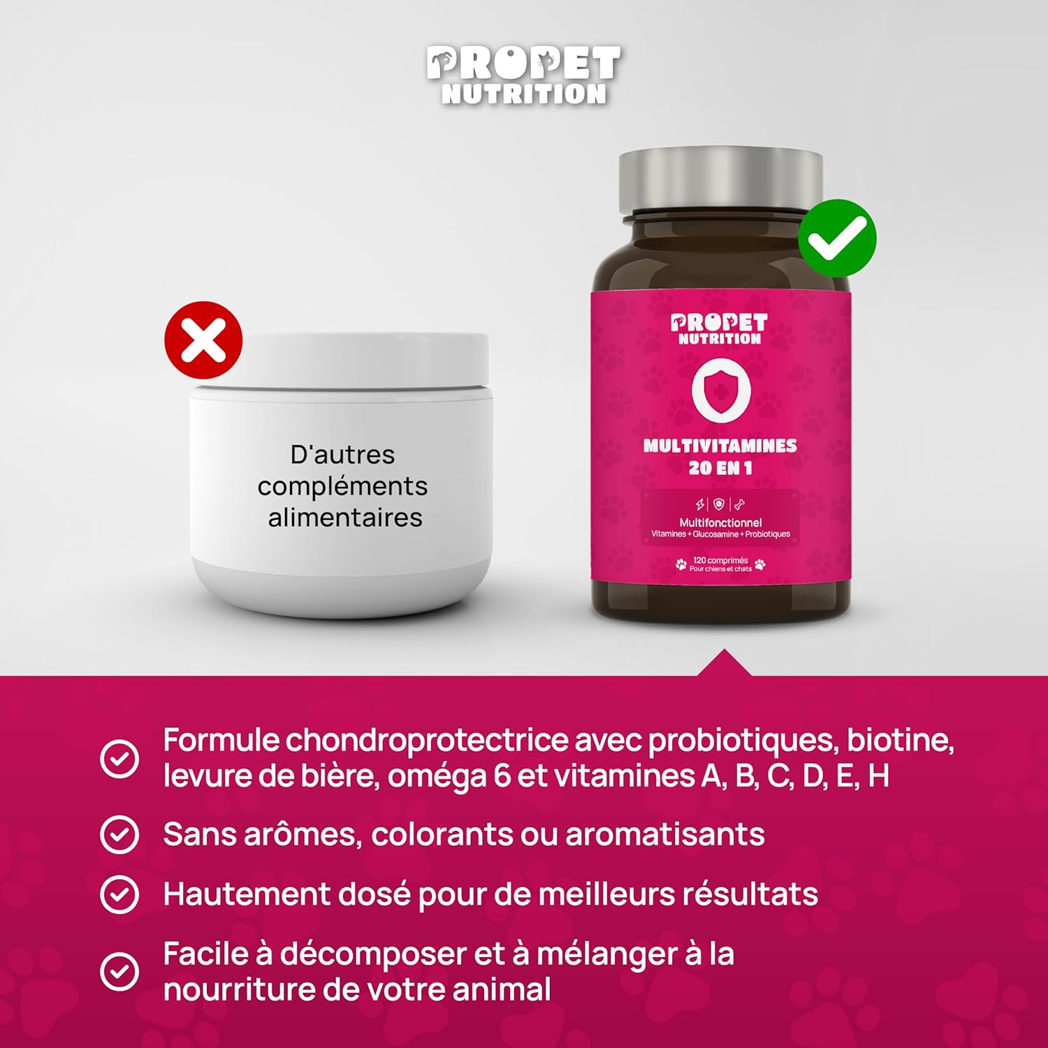 Multivitaminé -  Complément Alimentaire Chien Et Chat