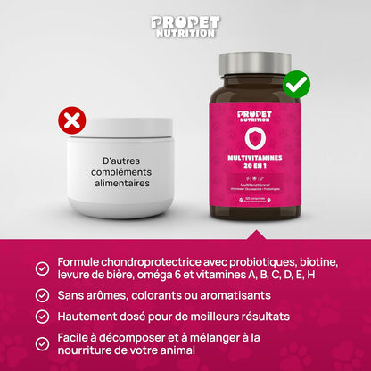 Multivitaminé -  Complément Alimentaire Chien Et Chat