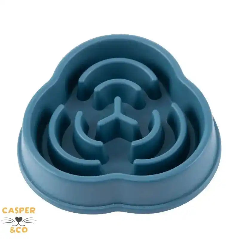 Gamelle anti-glouton pour chats et chiens - Ralentit l'alimentation - Prévient les problèmes digestifs - Design innovant - CASPER&CO
