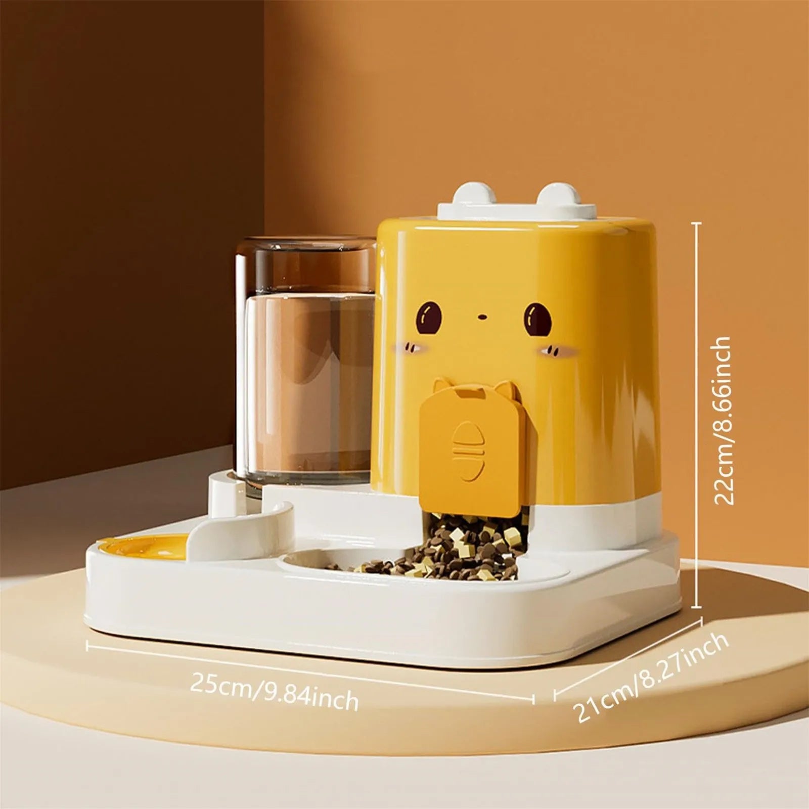 Distributeur 2en1 pour animaux